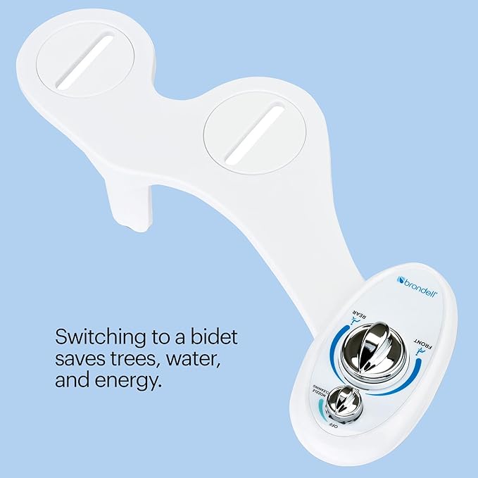 Brondell Bidet Left Hand Bidet Attachment SouthSpa Dual Nozzle - Image 5