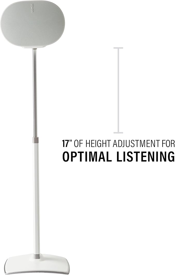 Sanus Height Adjustable Speaker Stand - Image 3