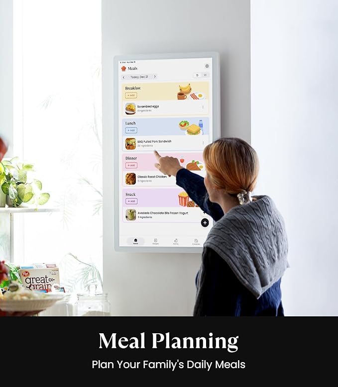 Cozyla Digital Calendar+ 2: 32 inch Wall Planner Touch Screen Chore Chart - Image 8