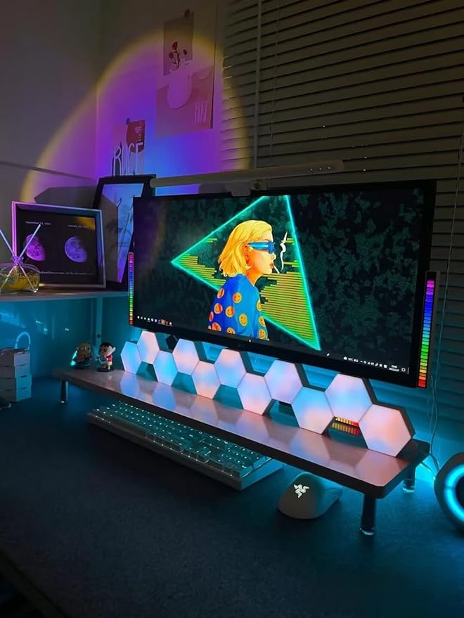 Vcwtty Hexagon Lights, Smart LED Wall Lights - Image 2