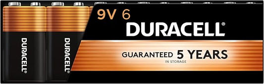 Duracell Coppertop 9V Battery, 9 Volt by Duracell