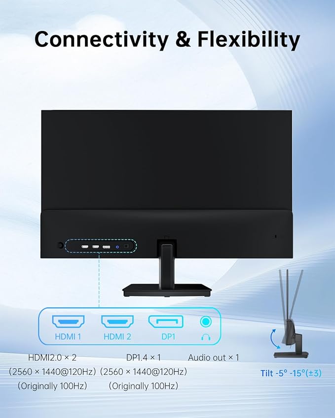KTC 27 Inch Computer Monitor - Image 7
