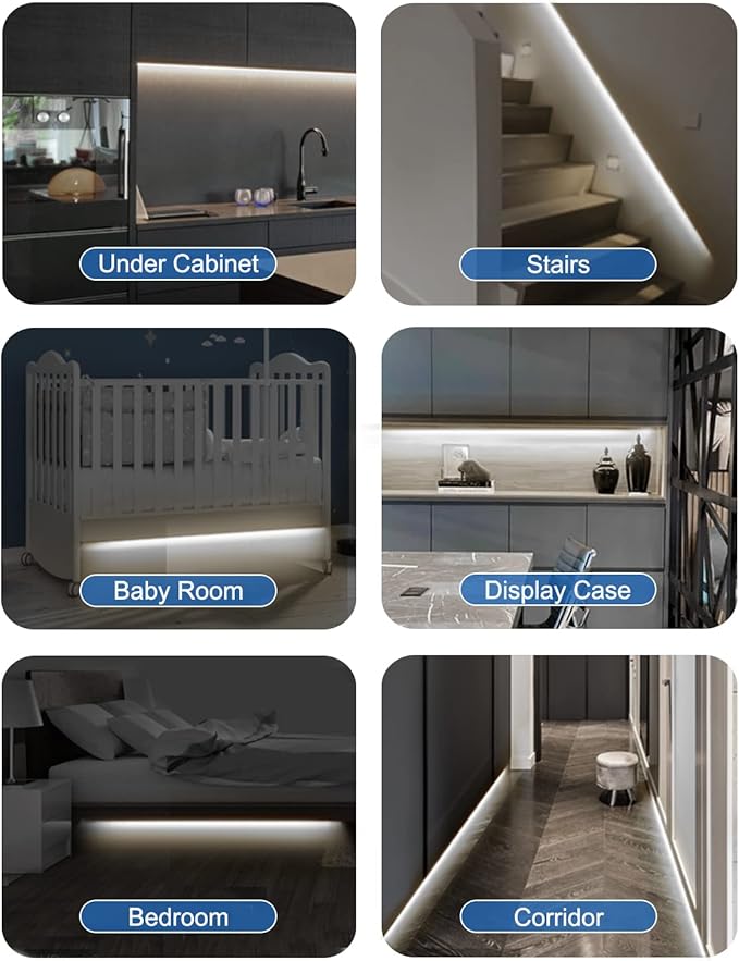 Feuymoent Motion Sensor LED Strip Light - Image 7
