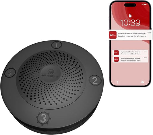 Emacros Pairable 1/2 Mile Long ReMACROS Pro 3 Driveway Alarm by eMACROS