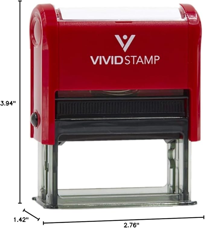 Basic Closed Self Inking Rubber Stamp - Image 5