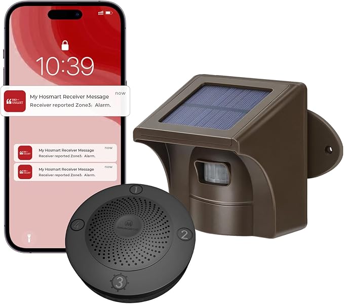 eMACROS Pro 3 Solar Driveway Alarm by eMACROS