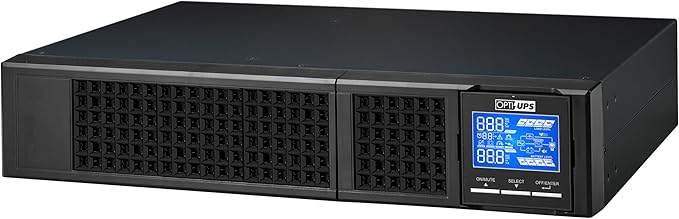 OPTI-UPS DS1000E-RM Online Double Conversion Uninterruptible Power Supply - Image 2