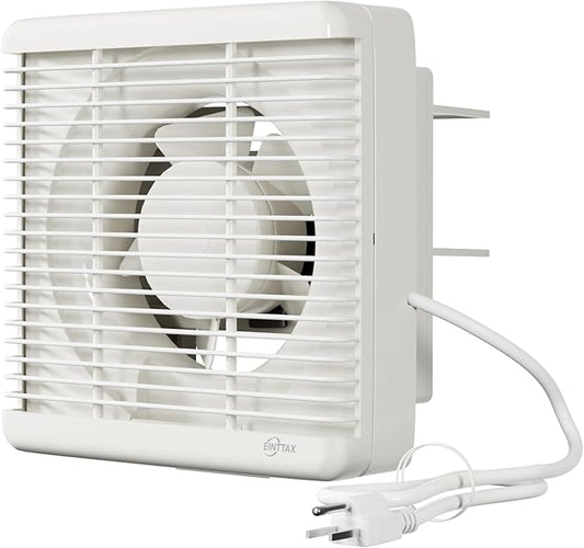 EINTTAX 8 Inch Wall Mounted Shutter Exhaust Fan by Unknown