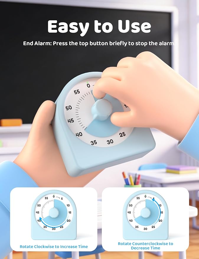LIORQUE Visual Timer for Kids - Image 4