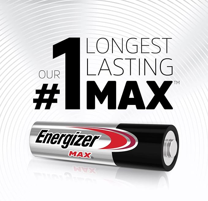 Energizer AA Batteries, MAX Double AA Battery Alkaline - Image 2