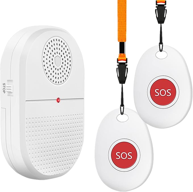 ChunHee Wireless Caregiver Pager Call Button Nurse Alert System Call Bell by ChunHee