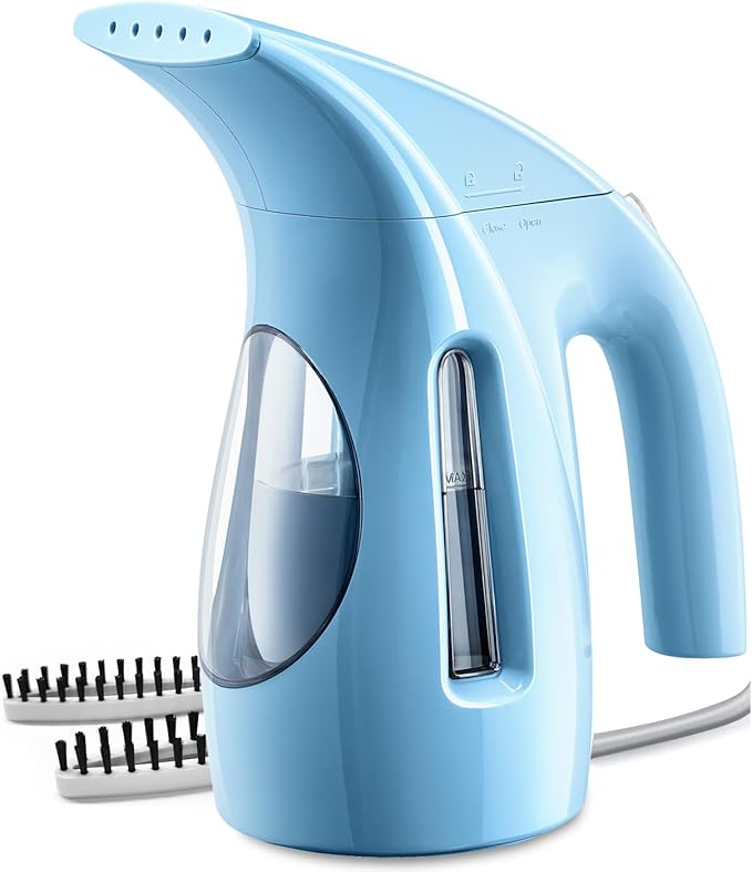 HiLIFE Steamer for Clothes, Portable Handheld Design, 240ml Big Capacity by HiLIFE
