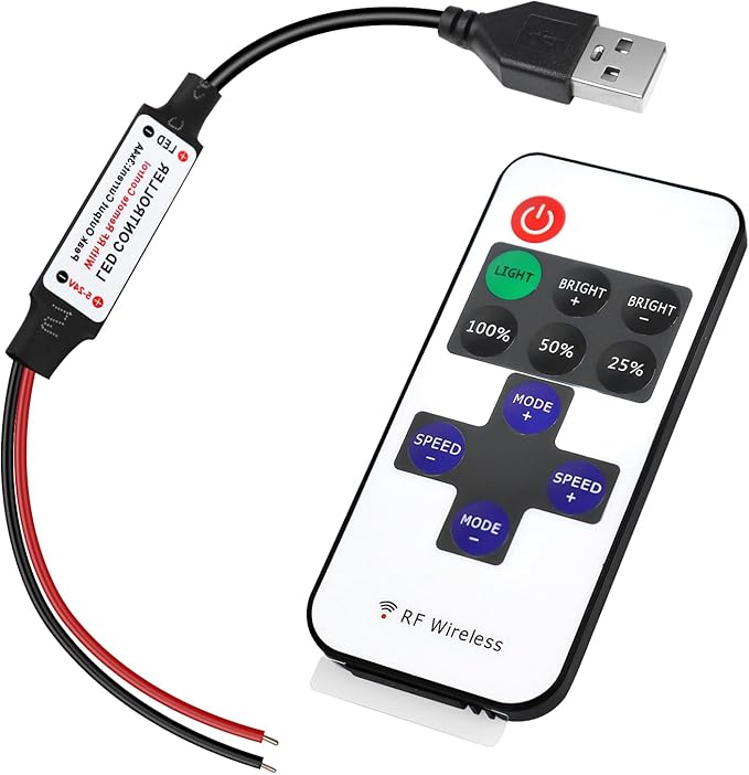 RF Mini Wireless Remote Controller - Image 3
