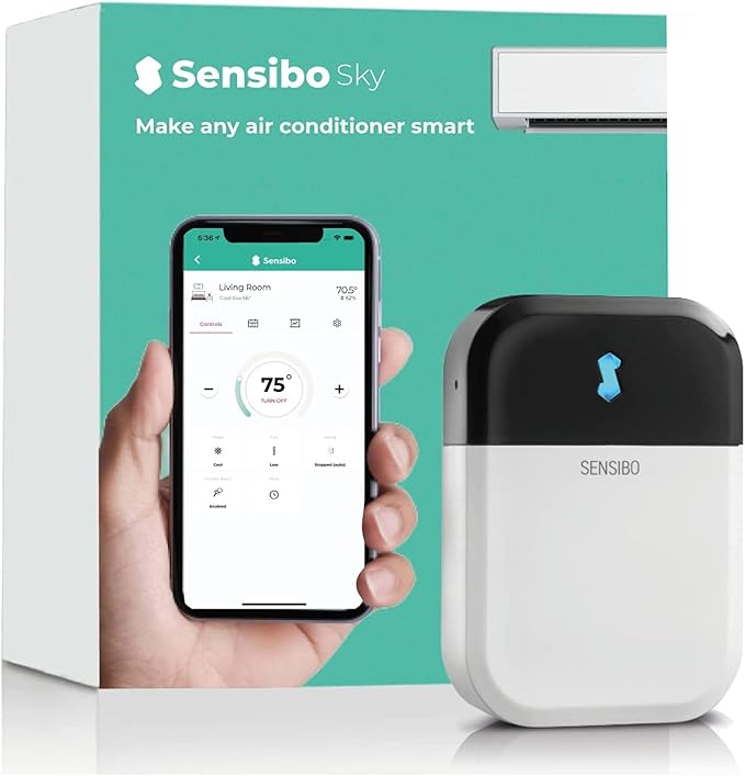 Sensibo Sky, Smart Wireless Air Conditioner Controller. Quick & Easy DIY by Sensibo