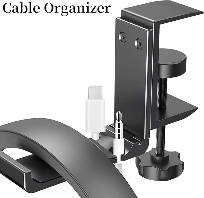 tempsnug Aluminum Headphone Stand Hanger Foldable - Image 5
