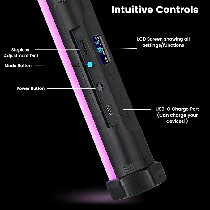Lume Cube 4' XL RGB LED Tube Light - Image 2