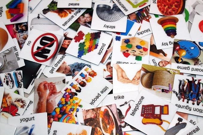 Smile4Autism Loose Visual Picture Cards, Receptive and Expressive Language by Smile4Autism