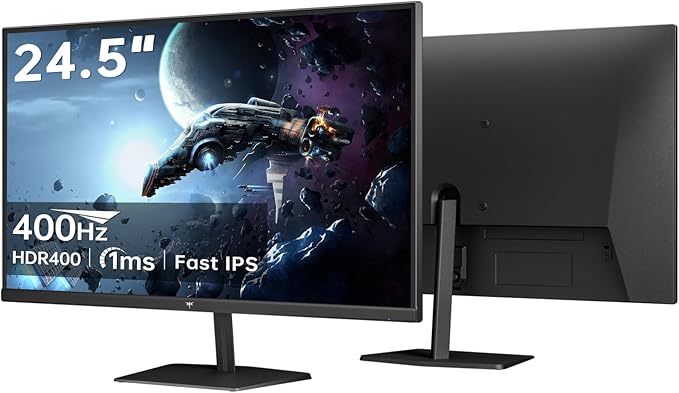 KTC 24.5 inch 400Hz 240Hz Gaming Monitor | Fast IPS 1ms | FHD 1080P Monitor | - Image 9