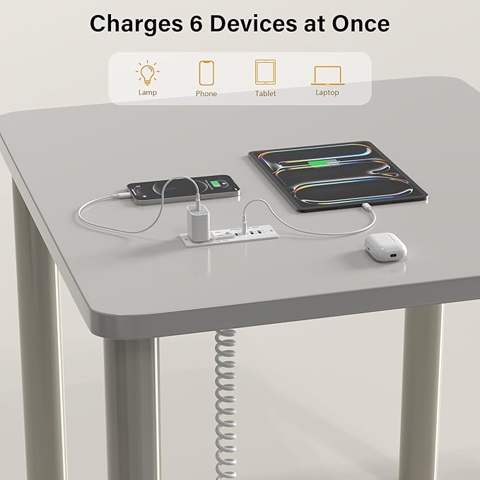 Recessed Power Strip USB C 65W Fast Charging Station, in Drawer Outlet - Image 5