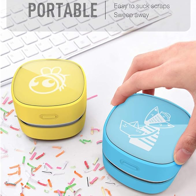 ODISTAR Desktop Vacuum Cleaner, Mini Table dust Sweeper Energy Saving, High - Image 4