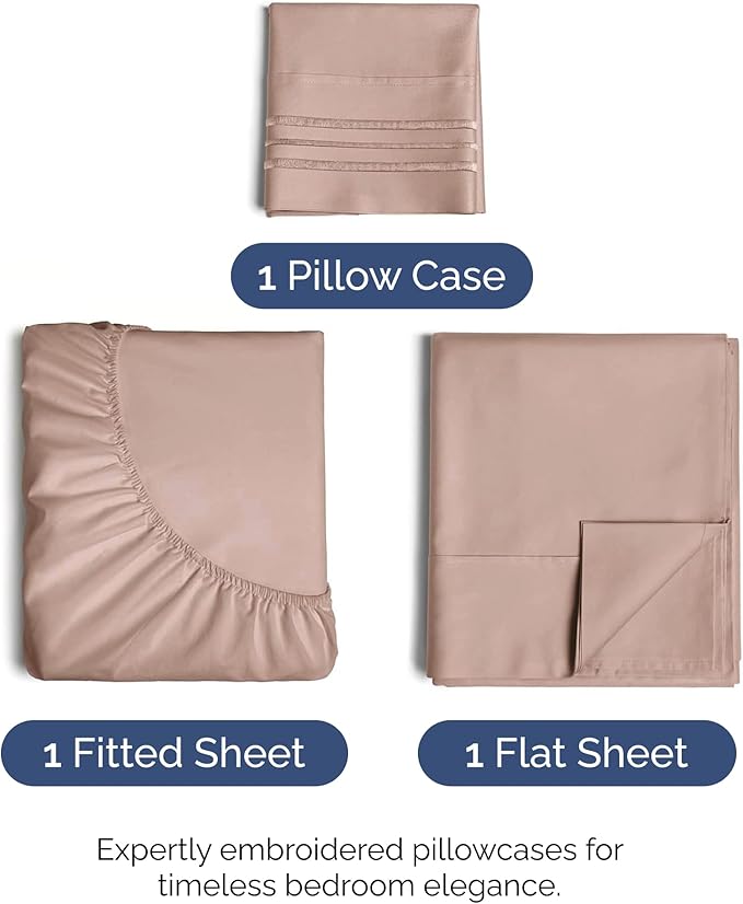 Twin XL Size 3 Piece Sheet Set - Image 2