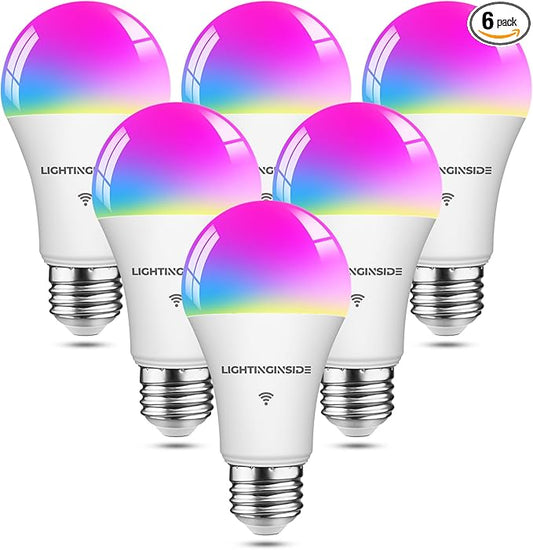 Lightinginside Smart Light Bulbs 100W Equiv., 1350LM 11W Smart Bulb Works by Lightinginside