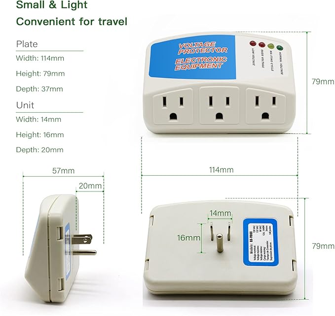 BSEED Surge Protector Power Strip - Image 6