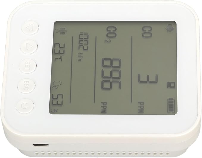 Torvex CO2 Monitor, Air Quality Meter - Image 7