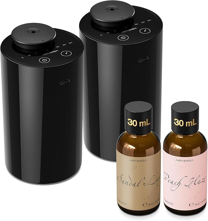 Airversa Waterless Essential Oil Diffuser Starter Kit by Airversa