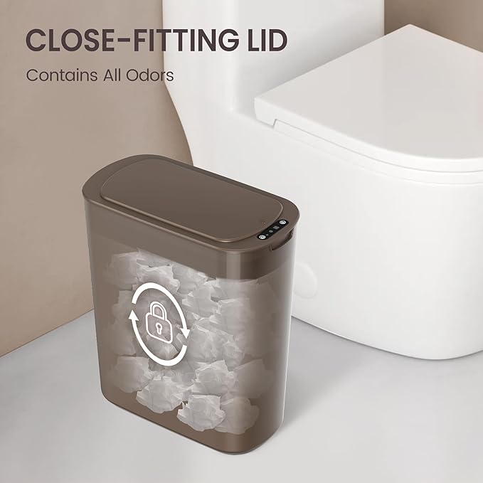 Cesun Motion Sensor Trash Can, 5 Gallon Automatic Bathroom Garbage Can - Image 6