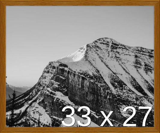 Frame It Easy 33 x 27 Hazel Wood Frame by FrameItEasy
