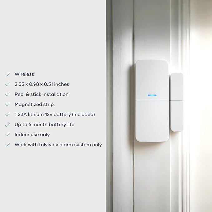 Entry Sensor - Window and Door Protection - Compatible - Image 2