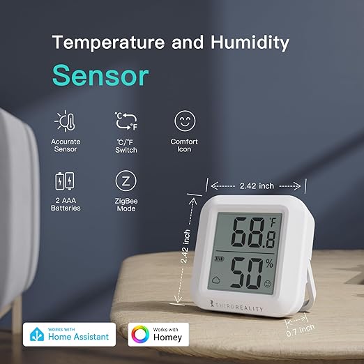 THIRDREALITY Zigbee Temperature and Humidity Sensor - Image 2