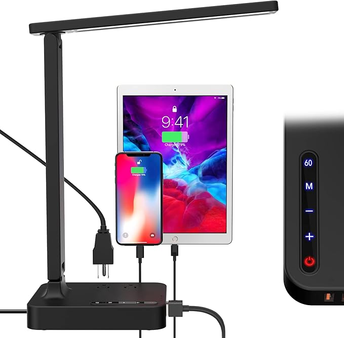 cozoo Desk Lamps for Home Office, Modern LED Desk Lamp for Dorm - Image 10