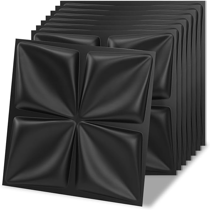 Art3d 20 Pack Decorative 3D Wall Panels, 19 Sq.Feet PVC Interior Wall Décor by Art3d