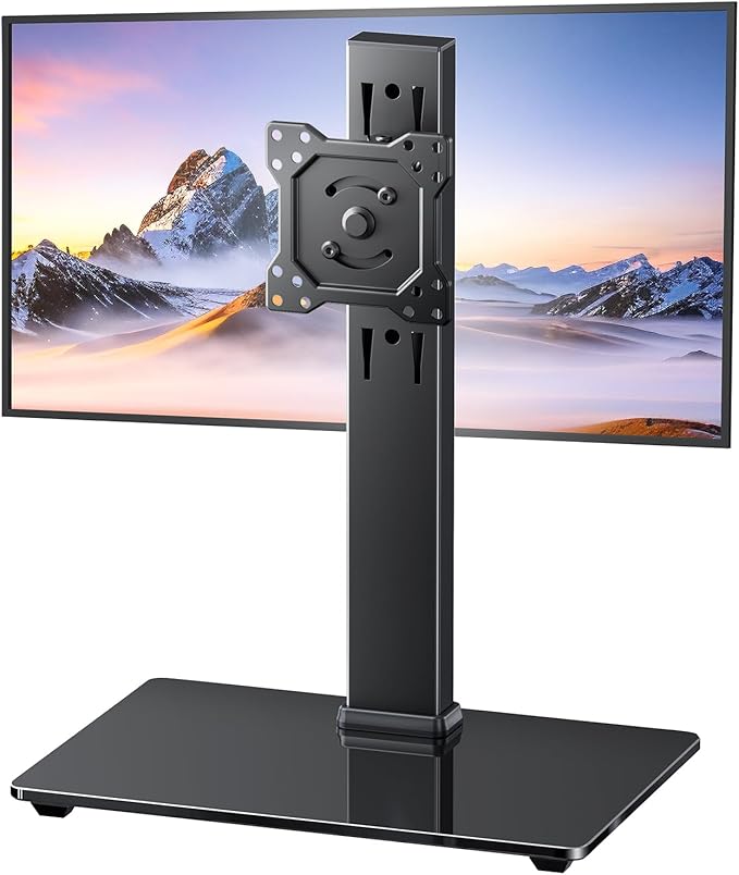 Single Monitor Stand, FreeStanding Desk Stand by HChookclasp