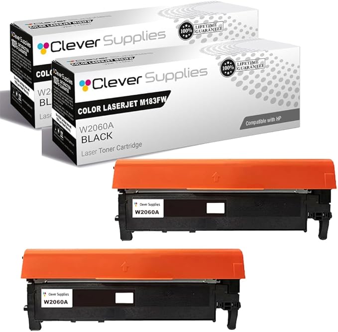 CS Replacement Compatible with HP M183FW Toner Cartridge W2310A to use with by CleverSupplies