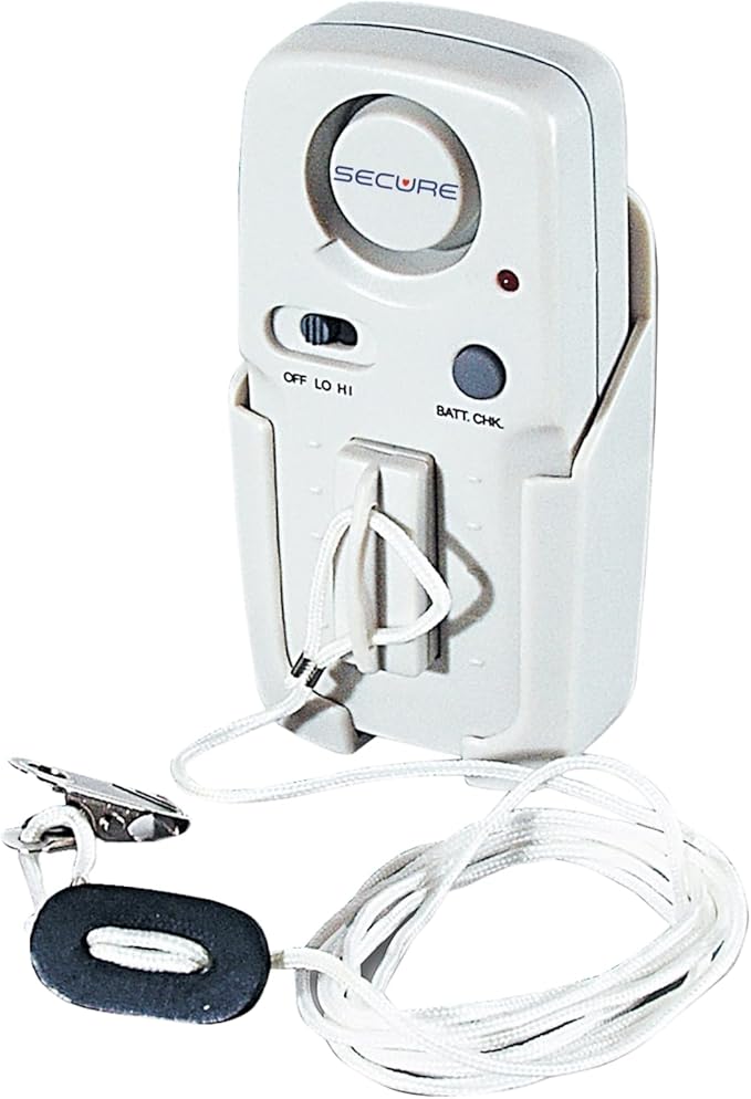 Secure Safety Solutions Magnet Pull Cord Chair & Bed Alarm by SecureSafetySolutions