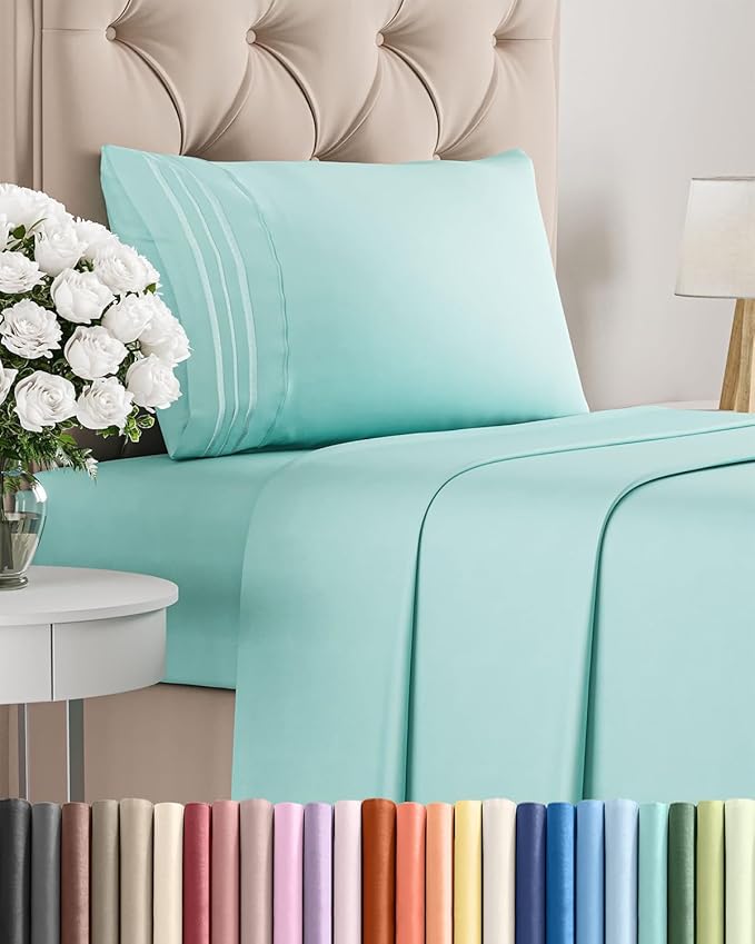 Twin XL Size 3 Piece Sheet Set by CGKUnlimited
