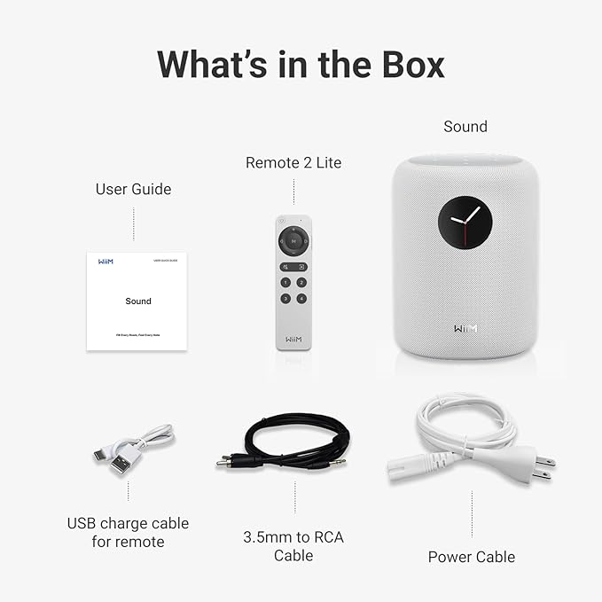 WiiM Sound Smart Speaker with 1.8″ Touch Display, Hi‑Res 24‑bit/192 kHz - Image 9