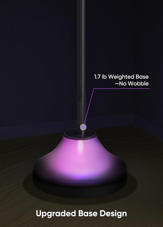 RGB&IC Smart Corner Floor Lamp – 20 W/1100 lm, 24‑Zone DIY & Music‑Sync LED - Image 3