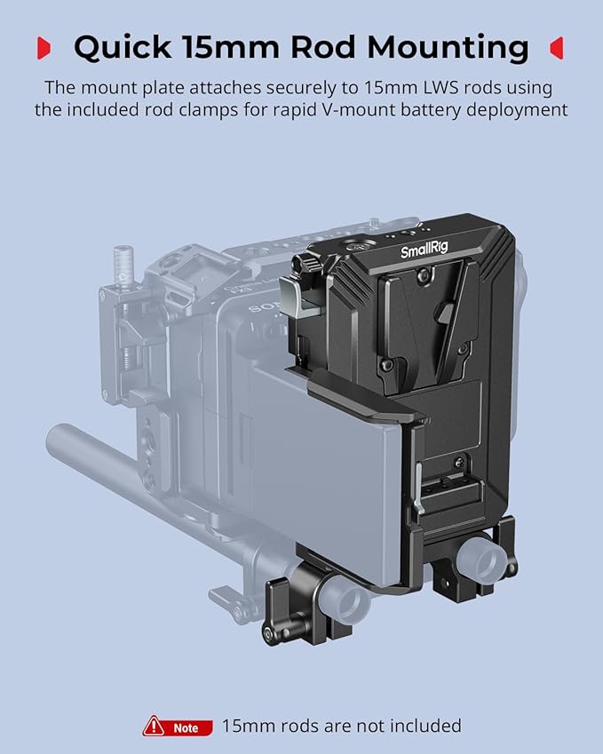 SMALLRIG V-Mount Battery Plate Kit - Image 3