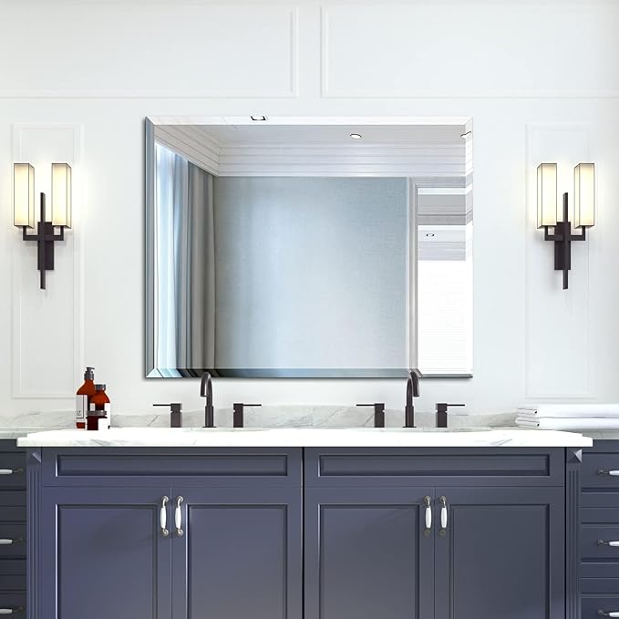 Mirrorons Beveled Mirror, Bathroom Mirrors - Image 7