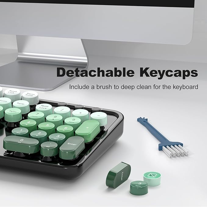 MOFII Wireless Keyboard and Mouse Combo, Full Size 2.4G Plug and Play - Image 5