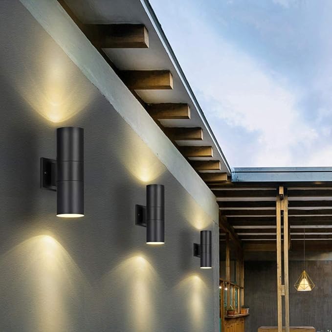 wowlite Outdoor Wall Light, Exterior Lighting, Matte Black Waterproof Wall - Image 10