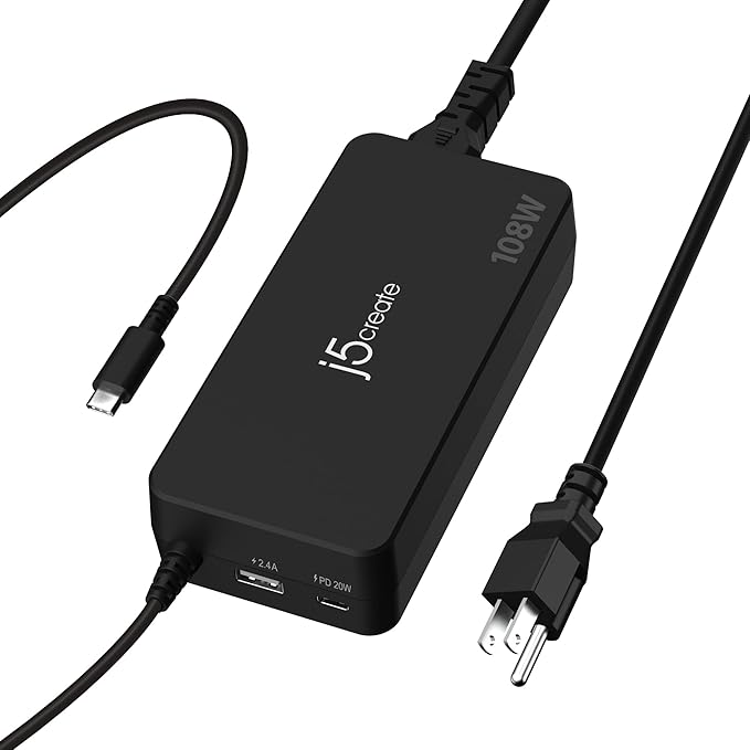 j5create 108W USB Type C PD Super Charger by j5create