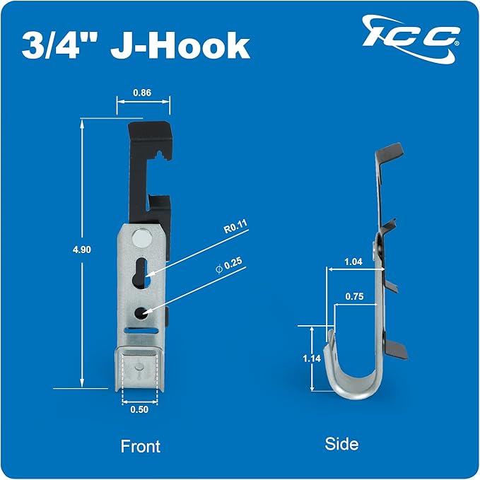 ICC Batwing J Hook 3/4” Without Retainer Clip - Image 8