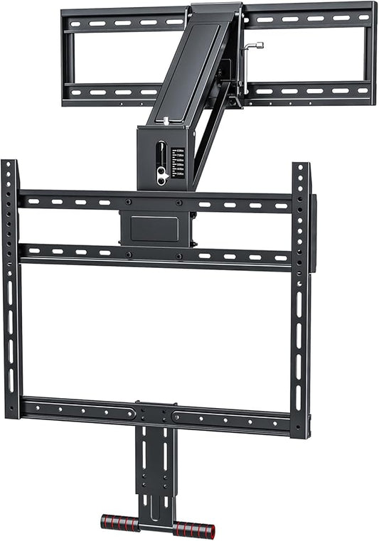 Pull Down TV Mount for Fireplace, Height Adjustable for Most 43-80 Inch TVs by Unknown