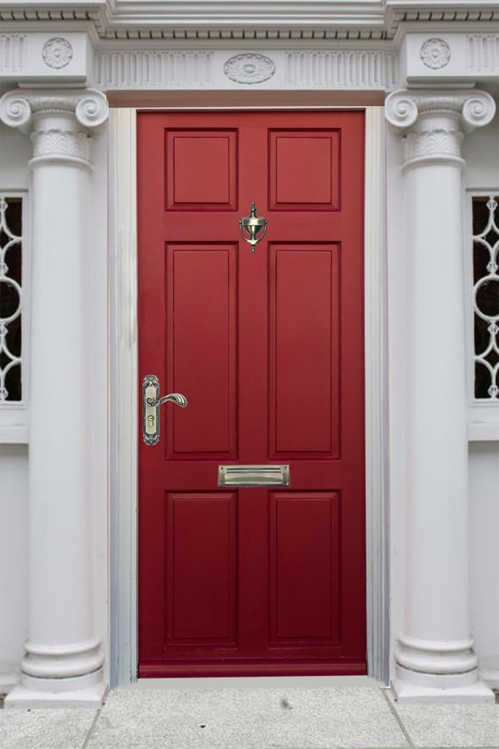 Soild Brass Mail Slot, with Solid Brass Interior Frame, 8-7/8''X2-7/8" Antique Brass 1 Pack, Made in Taiwan