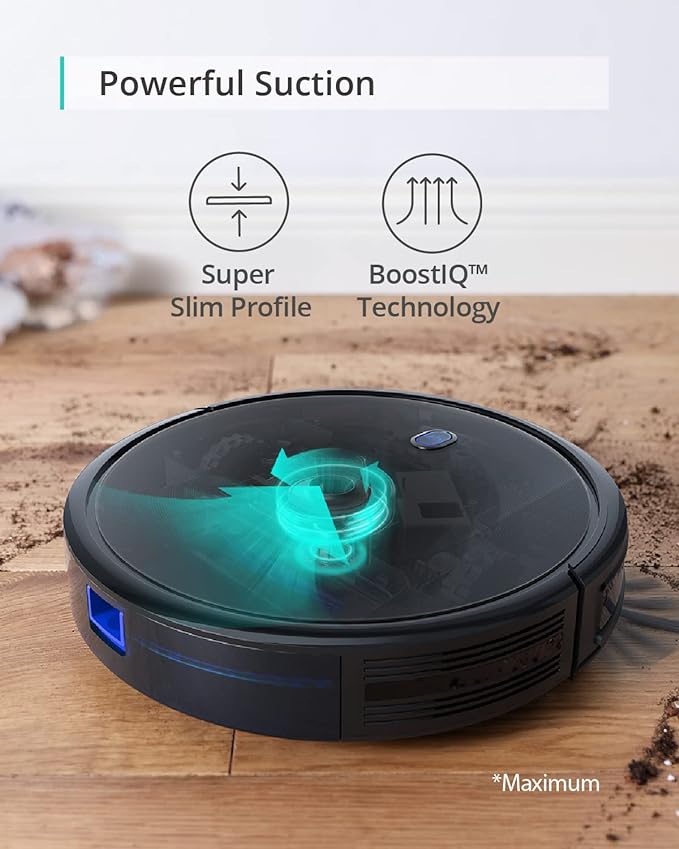 eufy Robot Vacuum 11S MAX, Super Thin, Powerful Suction, Self-Charging Robotic - Image 3